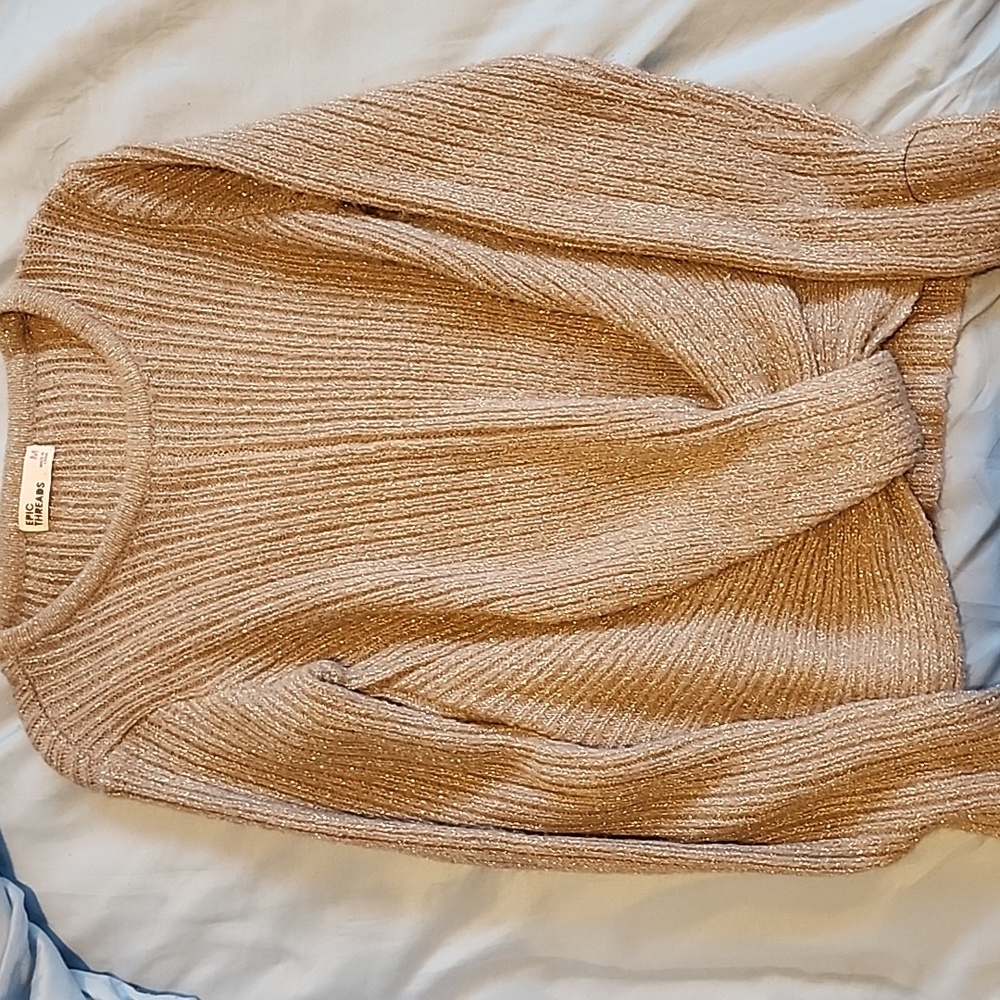 Epic Threads metallic sweater Size M